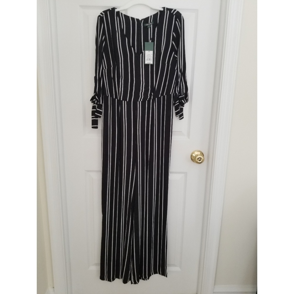 Striped jumpsuit